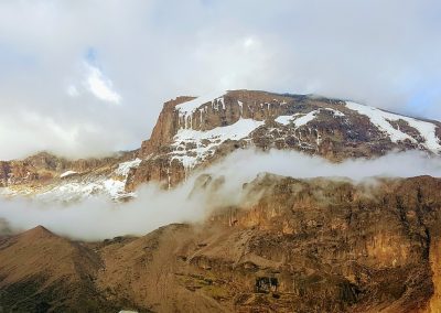 Detailed Itinerary North Face from Lemosho Route – 8 days