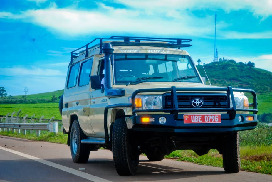 Enashipai Tours and Safari Safari Vehicle - Warbus Landcruiser Front View